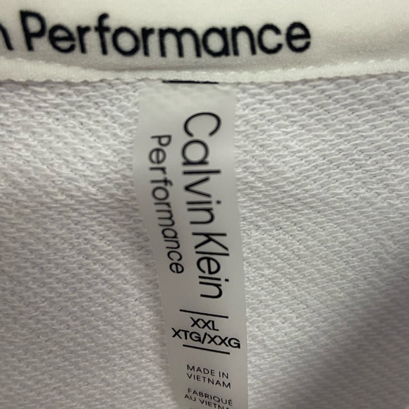 Calvin Klein Performance Crop Top Hoody size 2XL XXL Like New - Picture 6 of 8